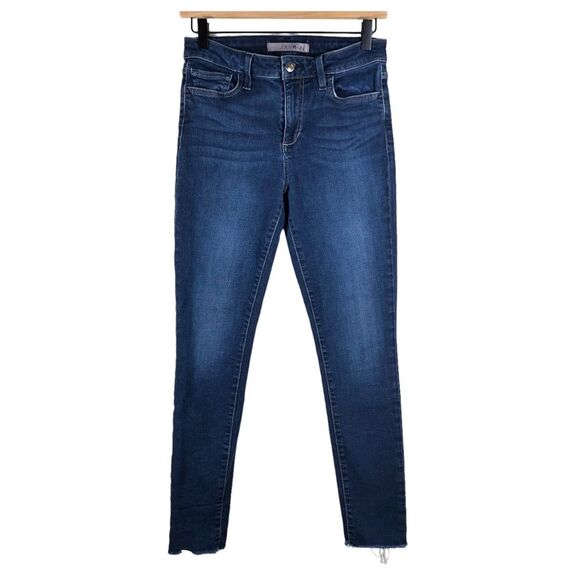 Joe’s Jeans The Icon Ankle Fray Skinny Jeans Stretch Raw Hem Size 28 - Picture 1 of 8